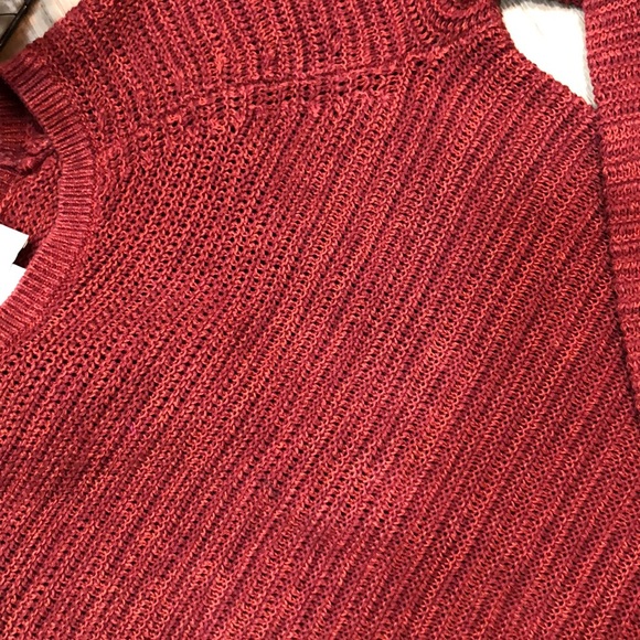 Ann Taylor Fishnet Cotton Sweater - Picture 7 of 8